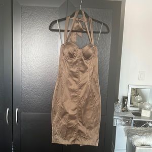 Guess by Marciano bronze dress